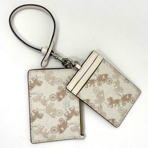 NWT Coach Lanyard Set